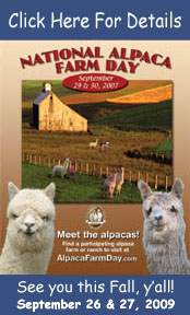 National Alpaca Farm Day Poster